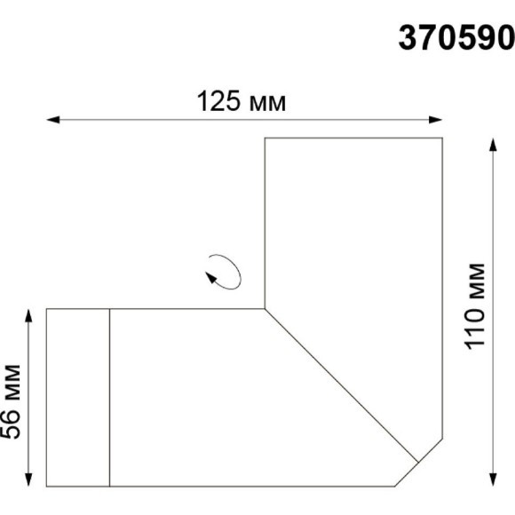 Накладной потолочный светильник Novotech 370590 ELITE под лампу 1xGU10 50W