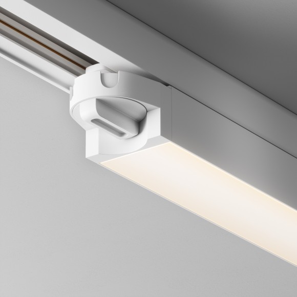 Однофазный двужильный светодиодный трековый светильник Maytoni Unity TR000-1-24W3K-W Basis 3000К 1900Лм CRI90+ 110° 24Вт Однофазный двужильный светодиодный трековый светильник Maytoni Unity TR000-1-24W3K-W Basis 3000К 1900Лм CRI90+ 110° 24Вт