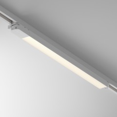 Однофазный двужильный светодиодный трековый светильник Maytoni Unity TR000-1-24W3K-W Basis 3000К 1900Лм CRI90+ 110° 24Вт