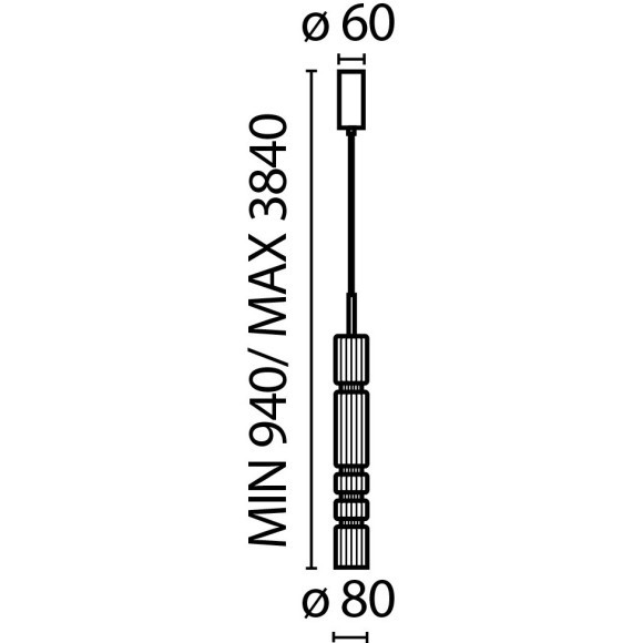 Подвесной светильник Maytoni MOD272PL-L12BS3K Подвесной светильник Maytoni MOD272PL-L12BS3K