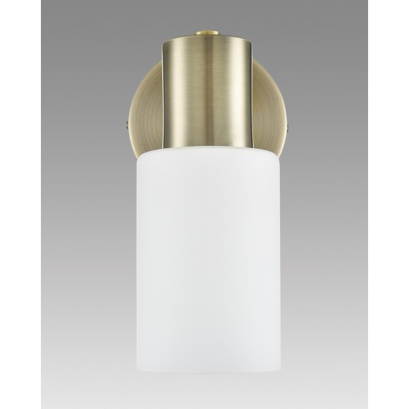 8100/1W COMFI LN25 бронза/белый металл/стекло Бра Е14 1*40W 220V MAVE