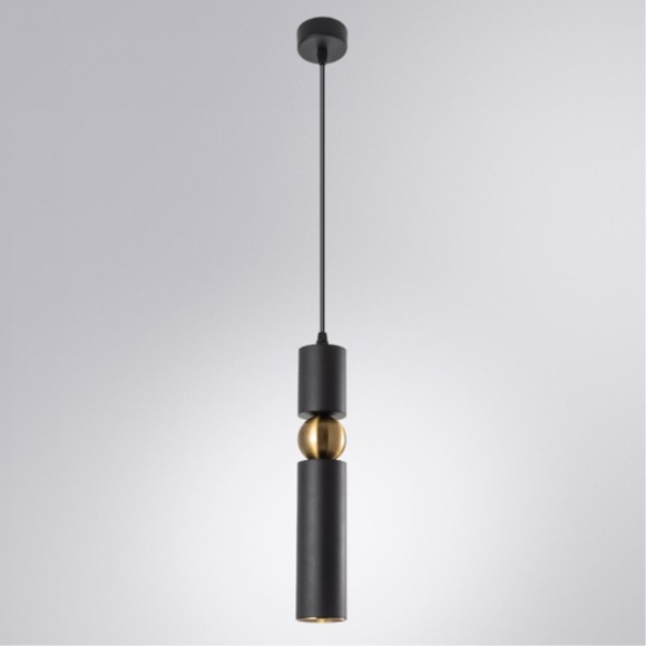 Подвесной светильник цилиндр Arte Lamp A3162SP-1BK RAN под лампу 1xGU10 50W Подвесной светильник цилиндр Arte Lamp A3162SP-1BK RAN под лампу 1xGU10 50W