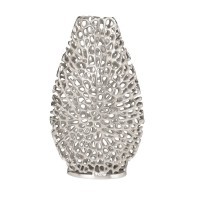 421444 KIMITSU Декоративная ваза металл никель L235 B80 H395