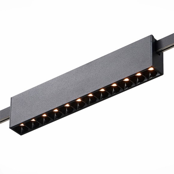 ST816.406.12 Магнитный трековый светильник черный LED 12W 3000K 609Lm Ra90 40° FARM
