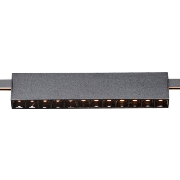 ST816.406.12 Магнитный трековый светильник черный LED 12W 3000K 609Lm Ra90 40° FARM