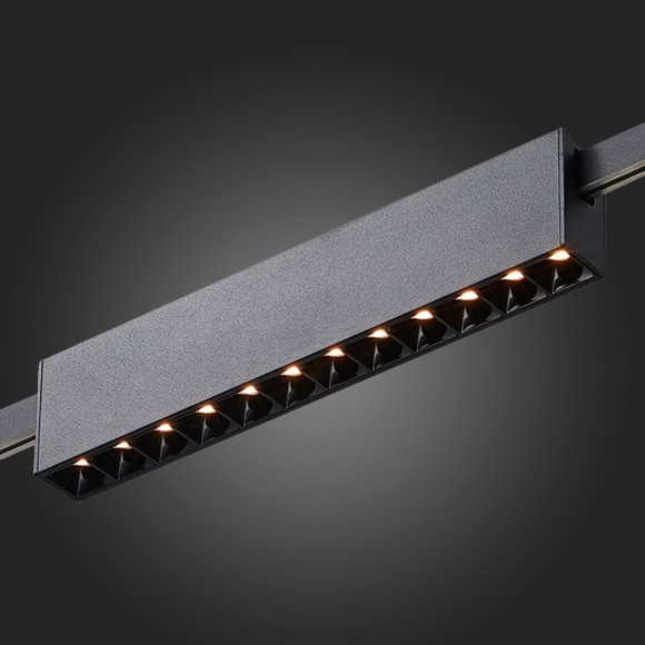 ST816.406.12 Магнитный трековый светильник черный LED 12W 3000K 609Lm Ra90 40° FARM