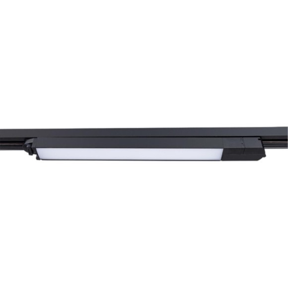 Однофазный двужильный светодиодный трековый светильник Arte Lamp A4570PL-1BK LINEETTA 4000К 950Лм CRI90+ 120° 12Вт