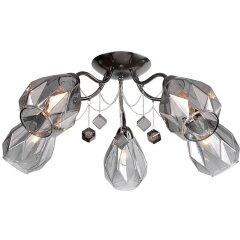 Люстра потолочная Lussole LSP-8280 SEMINOLE IP21 под лампы 5xE14 200W Люстра потолочная Lussole LSP-8280 SEMINOLE IP21 под лампы 5xE14 200W