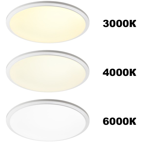 Светильник накладной влагозащищ. диммир. с датчиком движения (пульт ДУ в комплекте) IP43 LED 48W 4320Лм 3000-6000К Novotech MASK 359211 