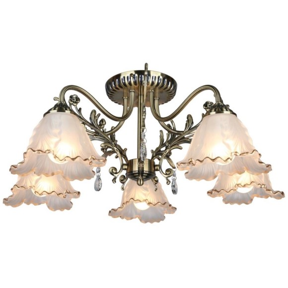 Потолочная люстра Petrara OML-54807-05 Потолочная люстра Petrara OML-54807-05