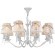 Люстра подвесная Maytoni ARM013-08-W Bird под лампы 8xE14 40W