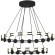 SL6610.403.36 Светильник подвесной ST-Luce черный/белый LED 1*70W 4000K MONRO
