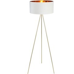 SL6242.505.01 Светильник напольный ST-Luce Золотистый/Белый E27 1*40W FUEGO