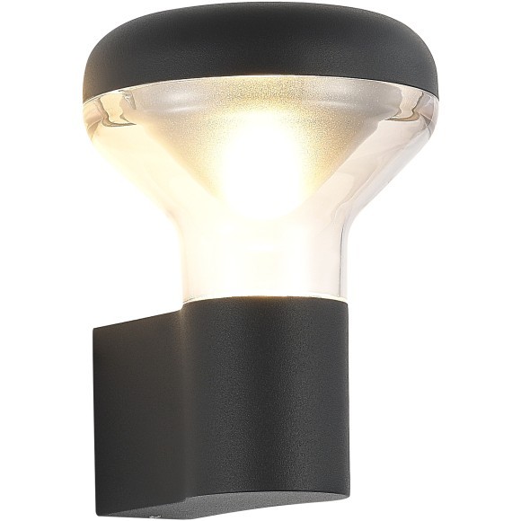 SL9541.701.01 Светильник настенный ST-Luce темно-серый/прозрачный LED 1*6W 3000K DROP