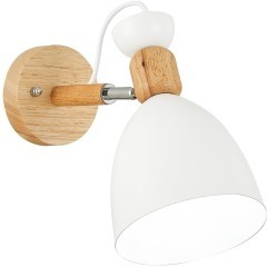 SLE103801-01 Светильник настенный Светлое дерево, Белый/Белый E27 1*60W BALCAMO SLE103801-01 Светильник настенный Светлое дерево, Белый/Белый E27 1*60W BALCAMO