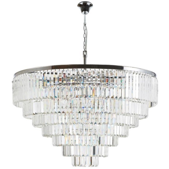 Люстра хрустальная Divinare 3001/02 LM-25 Nova под лампы E14 40W