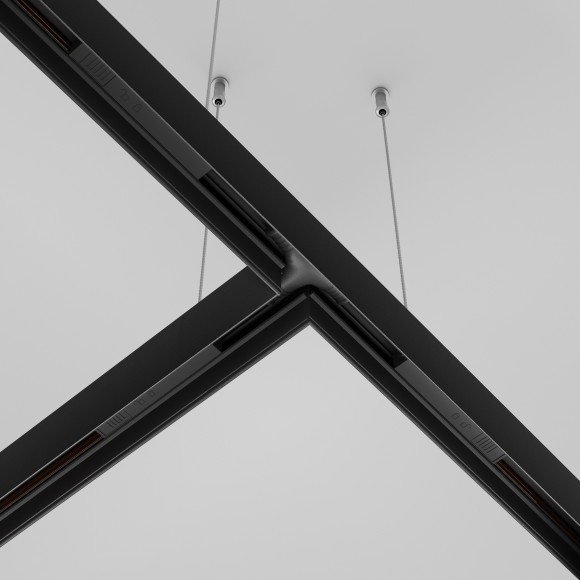 Коннектор питания Т-образный Maytoni Exility TRA034CWT-42B Коннектор питания Т-образный Maytoni Exility TRA034CWT-42B