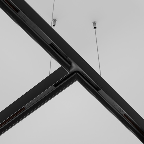 Коннектор питания Т-образный Maytoni Exility TRA034CWT-42B Коннектор питания Т-образный Maytoni Exility TRA034CWT-42B