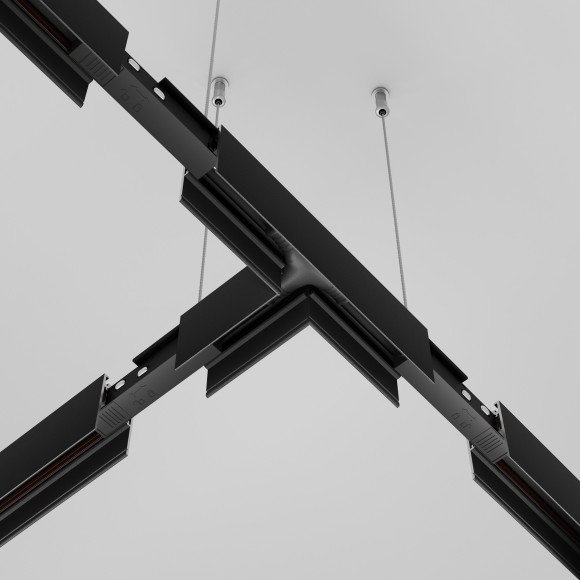 Коннектор питания Т-образный Maytoni Exility TRA034CWT-42B Коннектор питания Т-образный Maytoni Exility TRA034CWT-42B