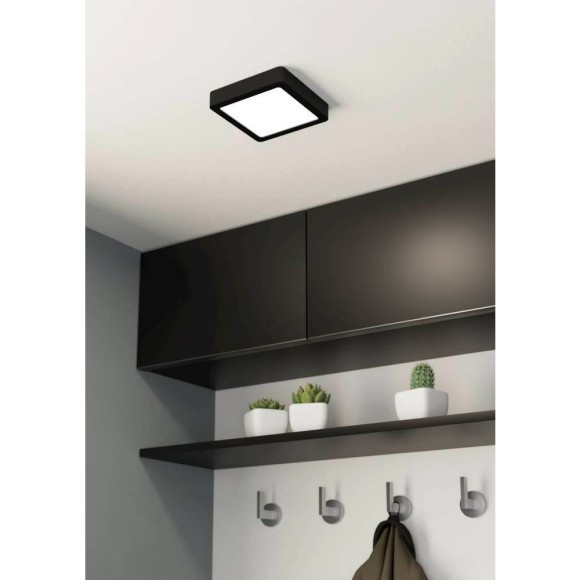 900586 EGLO FUEVA 5 (Фуэва 5) накладной LED-светильник, 11 Вт, 1350 лм, 3000 K, чёрный