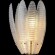 Crystal Lux Artichoke AP2 Gold 4150/402 Настенный современный дизайнерский светильник бра, основание золото металл, плафон стекло, лампы E14 2шт макс 40Вт IP20 220В