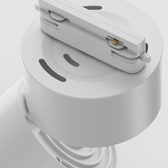 Однофазный двужильный светодиодный трековый светильник Maytoni Unity TR084-1-15W3K-D-W Yin 3000К 1020Лм CRI90+ 24° 15Вт