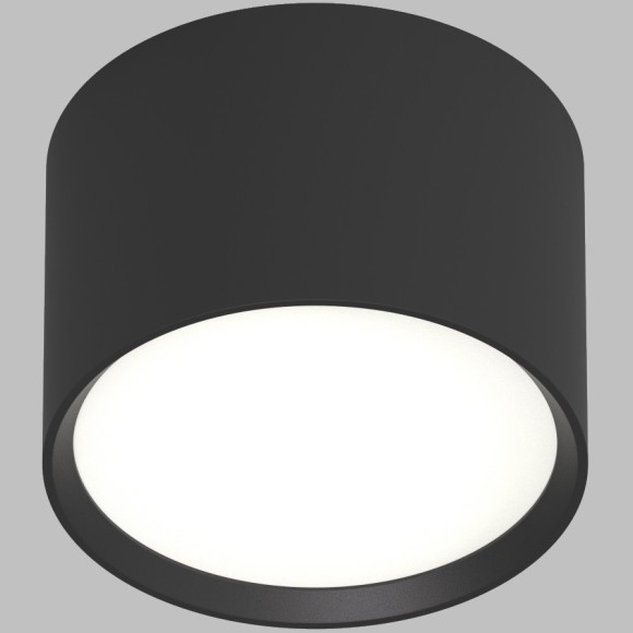 DK2601-BK Светильник накладной LUND, IP 20, до 15 Вт, GX53, LED, черный, алюминий