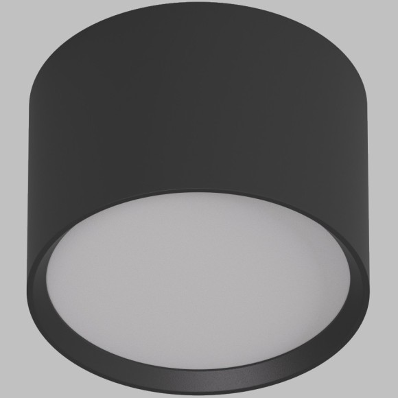 DK2601-BK Светильник накладной LUND, IP 20, до 15 Вт, GX53, LED, черный, алюминий