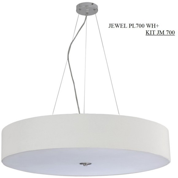 Светильник потолочный Crystal Lux JEWEL PL700 WH Светильник потолочный Crystal Lux JEWEL PL700 WH