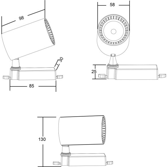 Однофазный двужильный светодиодный трековый светильник Maytoni Unity TR003-1-6W4K-M-W Vuoro 4000К 460Лм CRI90+ 36° 6Вт Однофазный двужильный светодиодный трековый светильник Maytoni Unity TR003-1-6W4K-M-W Vuoro 4000К 460Лм CRI90+ 36° 6Вт