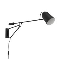 900614 EGLO LORETO 1 Бра настенное с выключателем 1xE27, 28Вт, сталь, белый