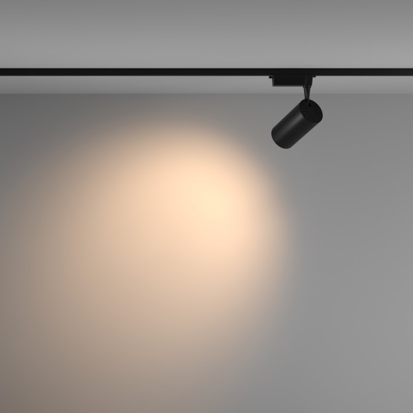 Однофазный двужильный светодиодный трековый светильник Maytoni Unity TR003-1-36W3K-W-B Vuoro 3000К 3450Лм CRI90+ 60° 36Вт