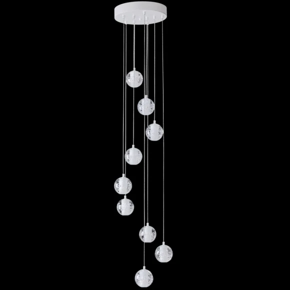 Светильник подвесной Crystal Lux GASPAR SP9 D300 WHITE
