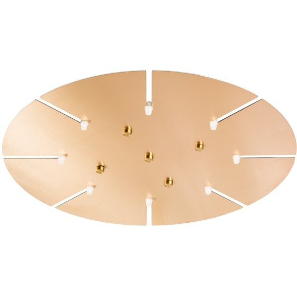 Потолочная база Crystal Lux D600-8 BRASS