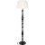 10576F Black Loft IT ENYA Торшер черный с белым тканевым плафоном, 1 x E27 до 60 Вт, IP20