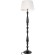 10576F Black Loft IT ENYA Торшер черный с белым тканевым плафоном, 1 x E27 до 60 Вт, IP20