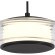 SL6239.403.01 Светильник подвесной ST-Luce черный/прозрачный LED 1*7W 3000K FRITTELA
