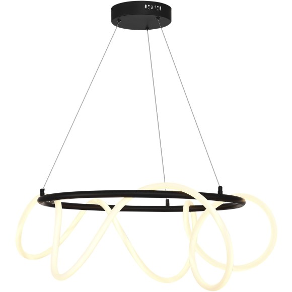 SL6102.403.55 Светильник подвесной ST-Luce Черный/Белый LED 1*35W 3000K SAGRATO