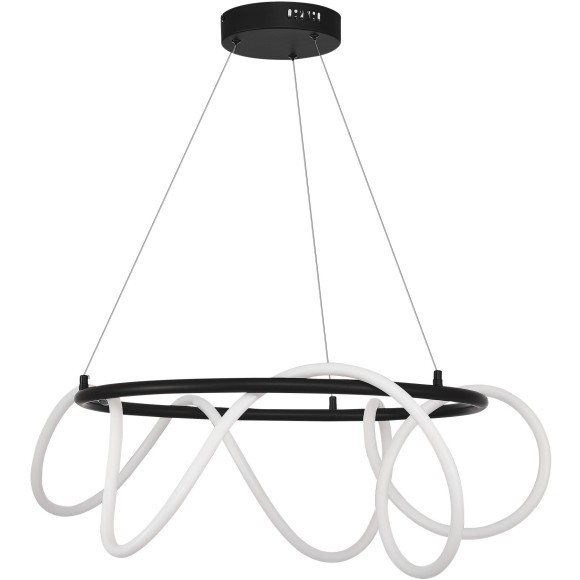 SL6102.403.55 Светильник подвесной ST-Luce Черный/Белый LED 1*35W 3000K SAGRATO