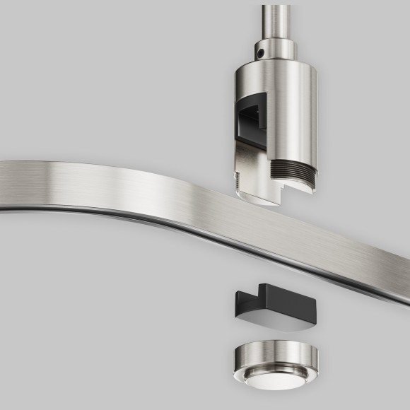 Радиусный коннектор для шинопровода Maytoni Flarity TRX154-RC80-PT Радиусный коннектор для шинопровода Maytoni Flarity TRX154-RC80-PT