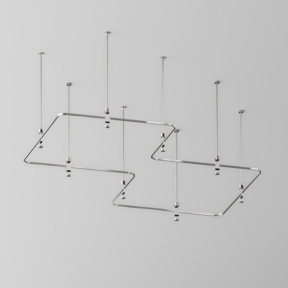 Радиусный коннектор для шинопровода Maytoni Flarity TRX154-RC80-PT Радиусный коннектор для шинопровода Maytoni Flarity TRX154-RC80-PT