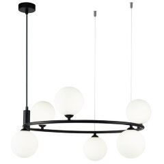 Подвесной светильник кольцом Maytoni MOD013PL-06B RING под лампы 6xG9 25W Подвесной светильник кольцом Maytoni MOD013PL-06B RING под лампы 6xG9 25W