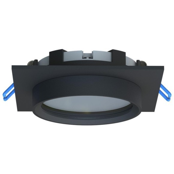 4673-1U, уличный светильник, L110xW110xH42, cutout:D95, 1xGX53LEDx15W, IP44, excluded