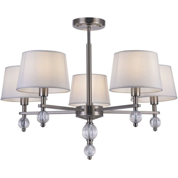 Люстра потолочная Freya FR5679PL-05N Milena под лампы 5xE14 60W