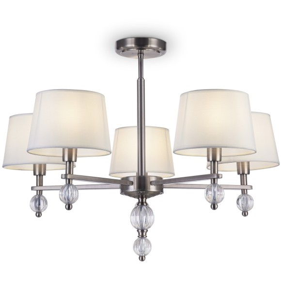 Люстра потолочная Freya FR5679PL-05N Milena под лампы 5xE14 60W