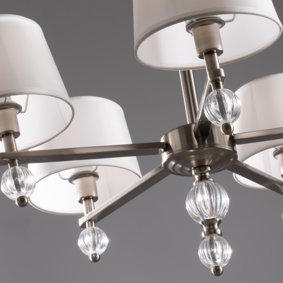 Люстра потолочная Freya FR5679PL-05N Milena под лампы 5xE14 60W