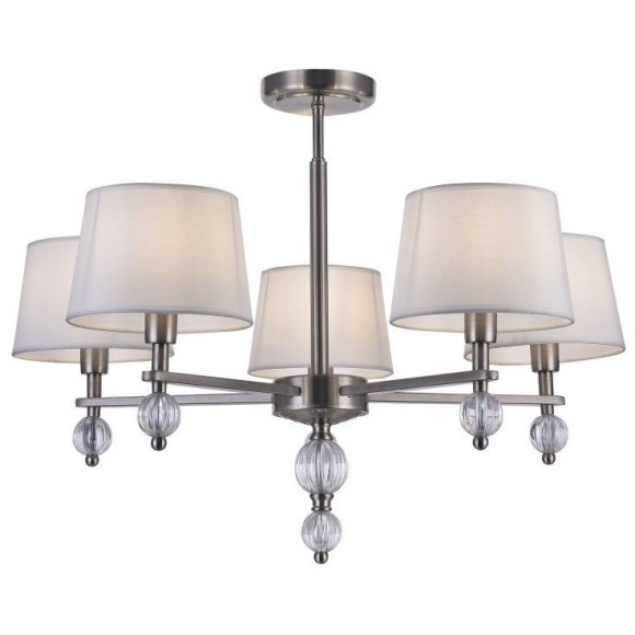 Люстра потолочная Freya FR5679PL-05N Milena под лампы 5xE14 60W