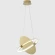 Светильник подвесной Crystal Lux NEBULA SP22W LED GOLD 4031/222