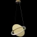 Светильник подвесной Crystal Lux NEBULA SP22W LED GOLD 4031/222