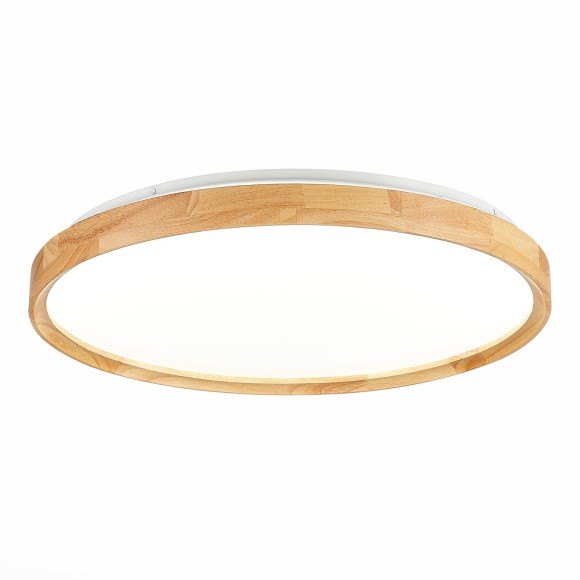 SLE201382-01 ST Luce DELIA Светильник потолочный, LED, 3000K/4000K/6000K 1х40W, светлое дерево/белый SLE201382-01 ST Luce DELIA Светильник потолочный, LED, 3000K/4000K/6000K 1х40W, светлое дерево/белый